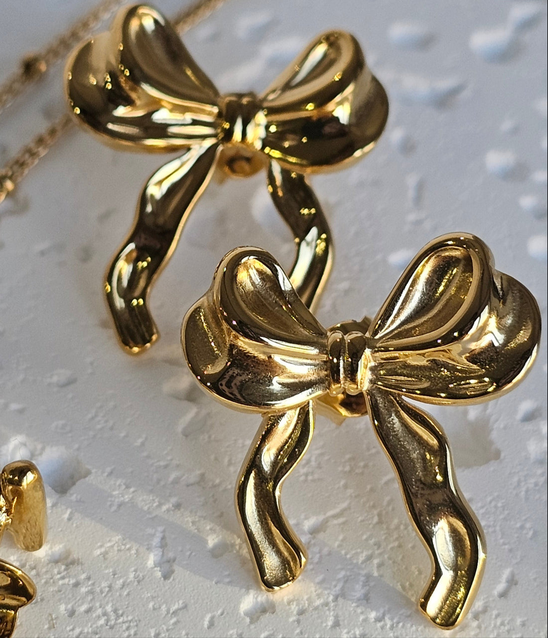 Alexia Bow Studs Earrings