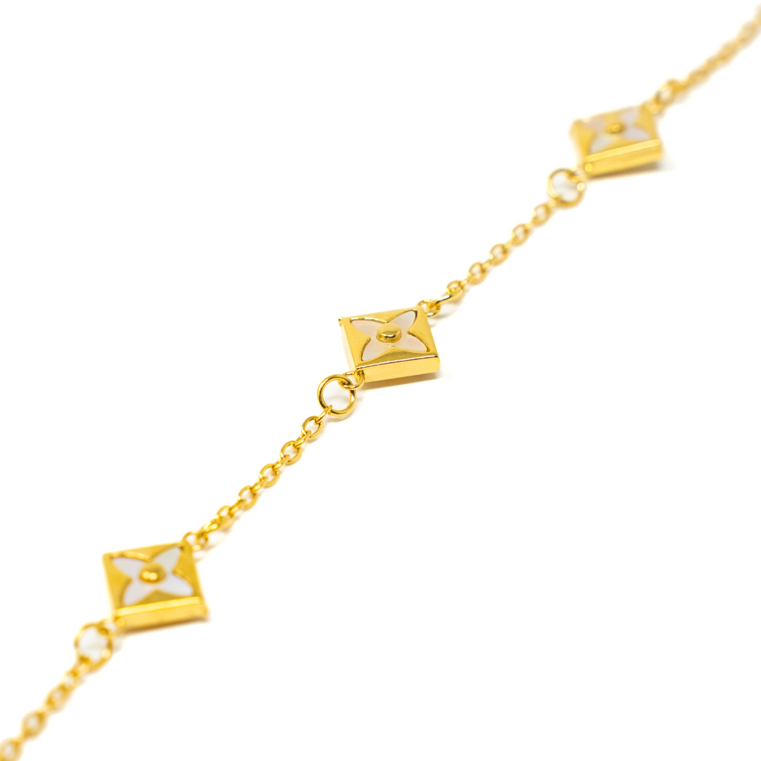 Gilded Bloom Bracelets