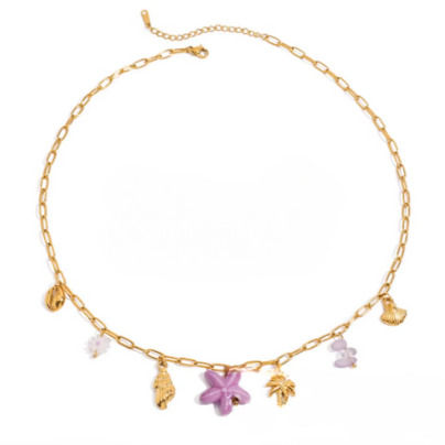 Stella Marina Charm Necklace