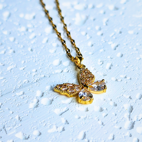 Moira Butterfly Necklace