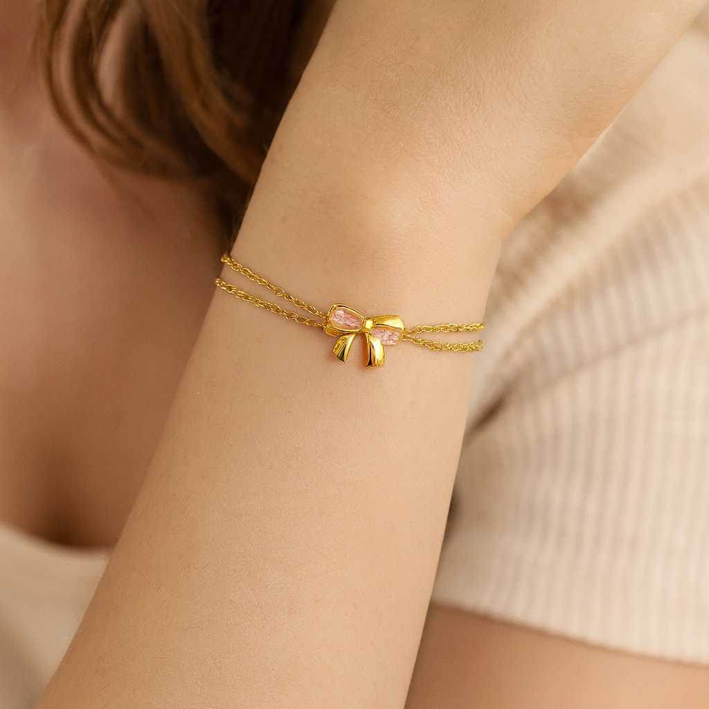Rosabella Bow Bracelet