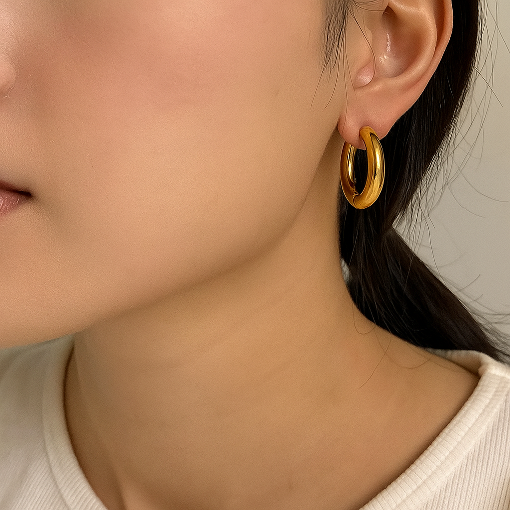 Shalini Hoop Earrings